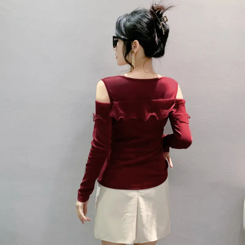Vrouwen Off-Shoulder T-Shirt Zomer Jurk Stijlvol