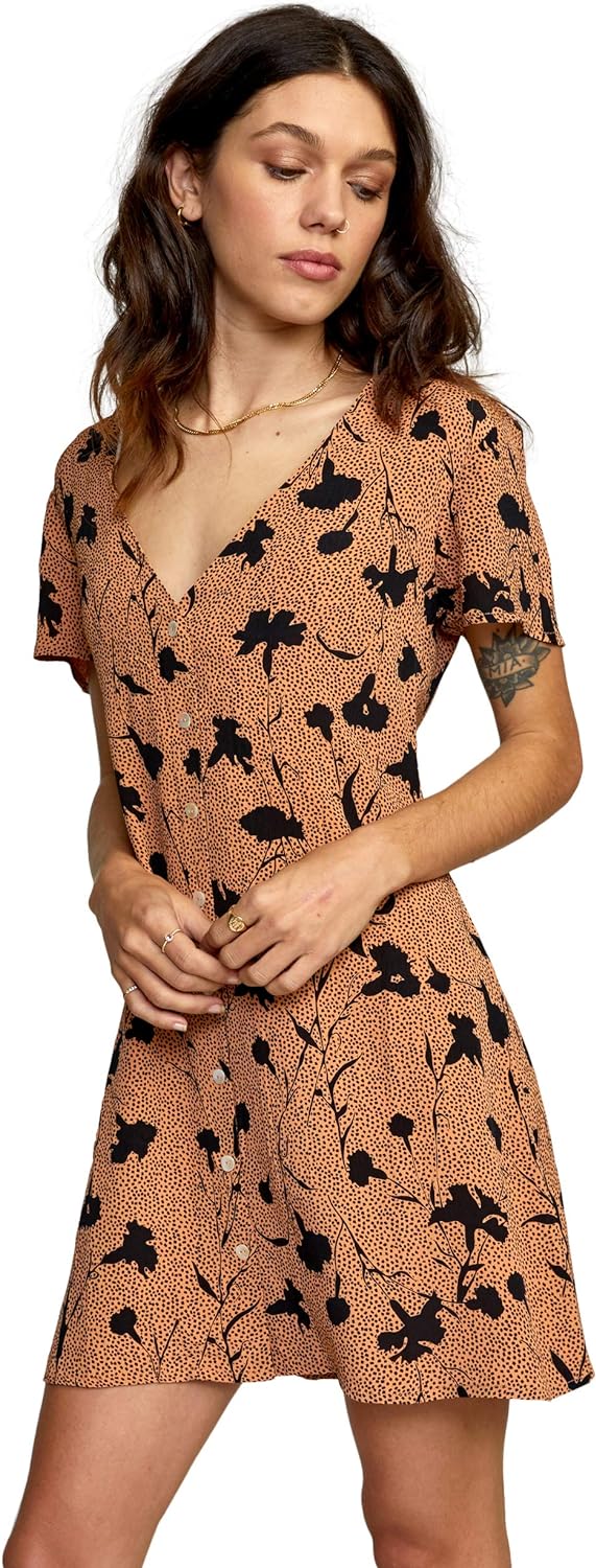 Elegante Geweven Jurk voor Vrouwen Avery Stijl