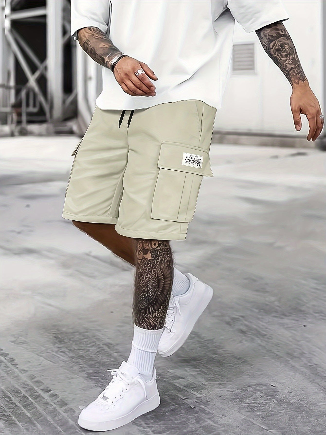 Heren Shorts Cargo Zomer Broek Lichtgewicht