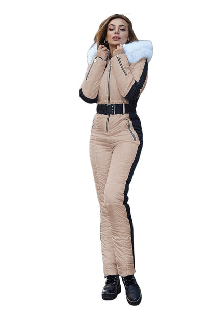 Dames Ski Overall Waterdicht en Winddicht met Taille