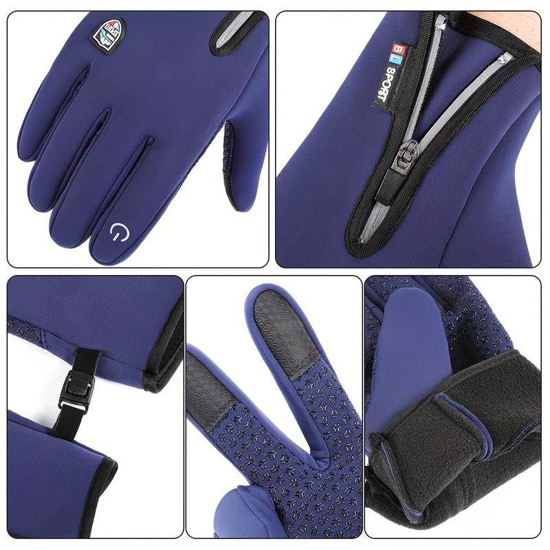 Verwarmbare Handschoenen met USB Touchscreen Waterdicht Winddicht voor Winter