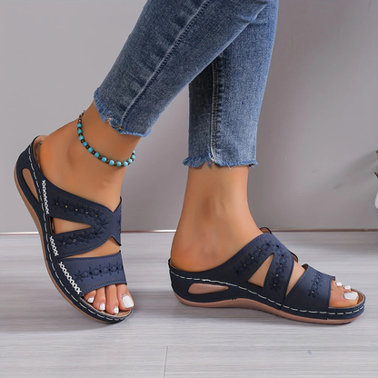 Orthopedische Slippers Comfortabel Open Hak Met Verlichting