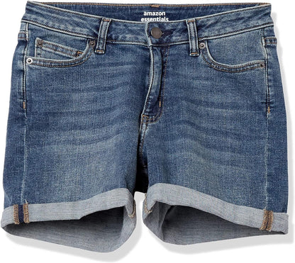 Korte Denim Short voor Vrouwen Trendy Zomer