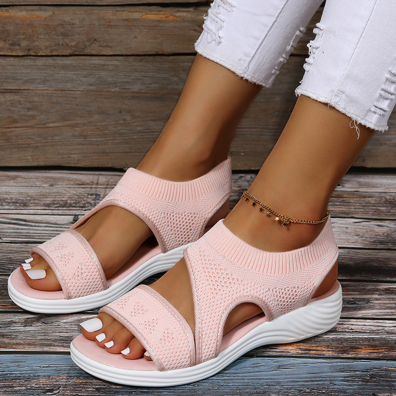 Dames Orthopedische Sandalen Zacht Comfortabel Open Teen