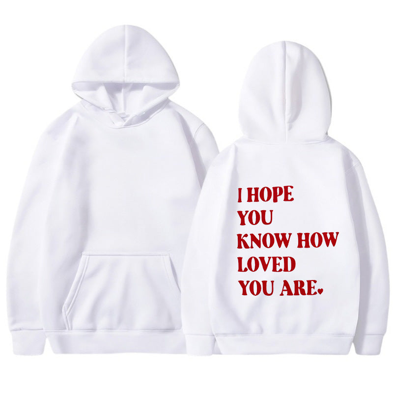 Dames Hoodie Zwart met Self Love Print Trendy Design