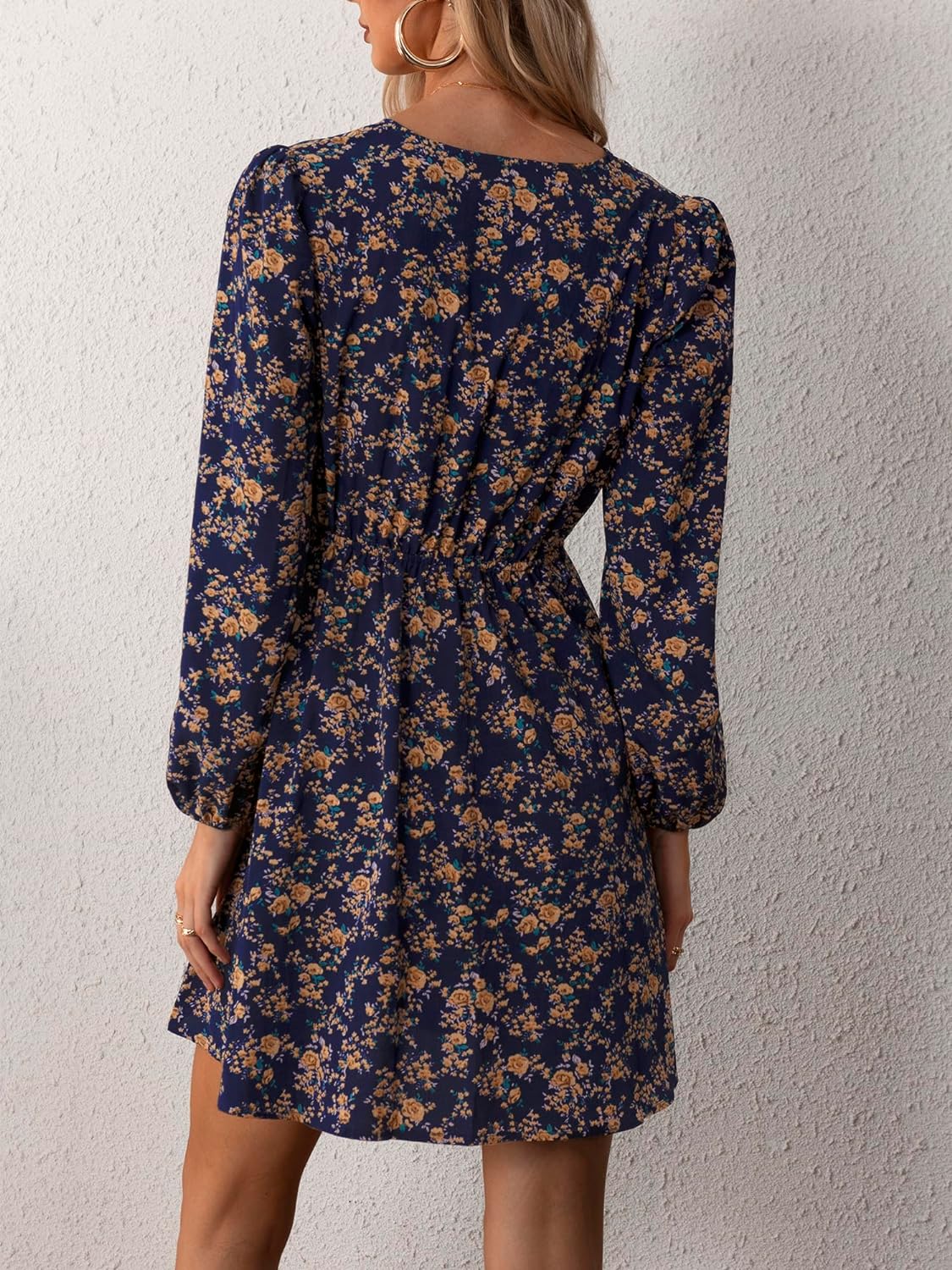 Bloemen Jurk Mini voor Vrouwen Zomer Stijlvol