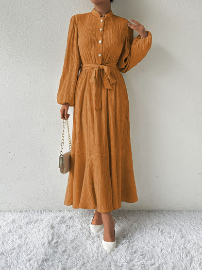 Elegante Jurk Lange Mouwen Daniela