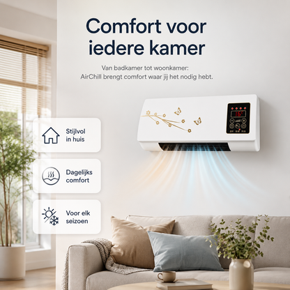 Draagbare 3-in-1 Luchtkoeler met Verdampingstechnologie – USB Ventilator Bevochtiger voor Bureau Nachtkastje