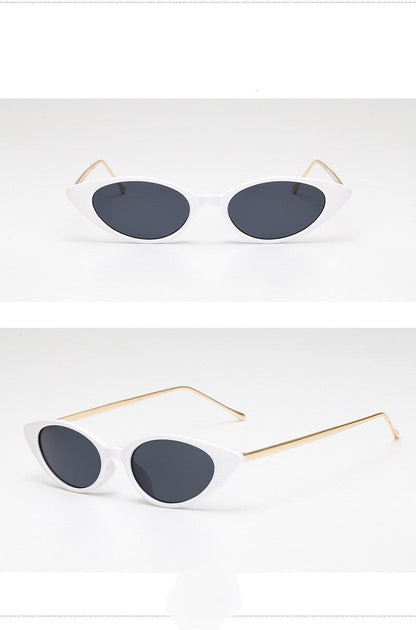 Dames Zonnebril Cat Eye Smal Montuur UV Bescherming