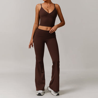 Yoga Sportset Dames 2-Delig Comfortabel Naadloos - StudioMarella