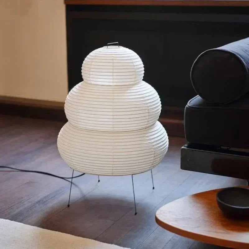 Vloerlamp Rijstpapier Japans Design Wit 40cm Sfeerverlichting Woonkamer Slaapkamer