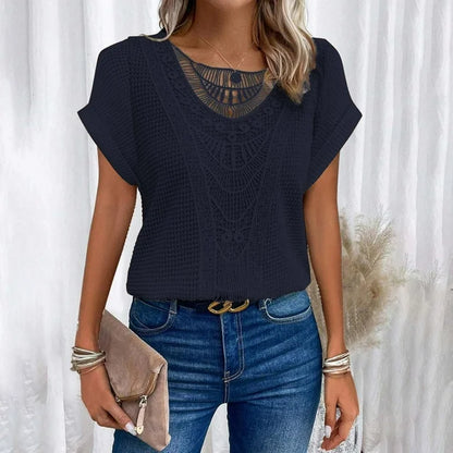 Elegante Vrouwelijke Top Met Versatile Stijl