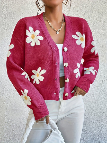 Elegante Coltrui Dames Trui Met Knopen