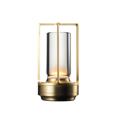 Elegante Tafellamp Kristalglas Dimbaar 3 Lichtinstellingen Oplaadbaar 18 Uur Batterij Draadloos 2600mAh Voor Woonkamer Slaapkamer Kantoor Buiten