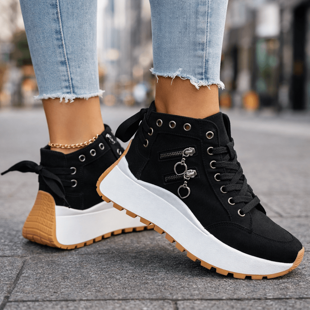 Dames Chunky Sneakers Comfortabele Pasvorm