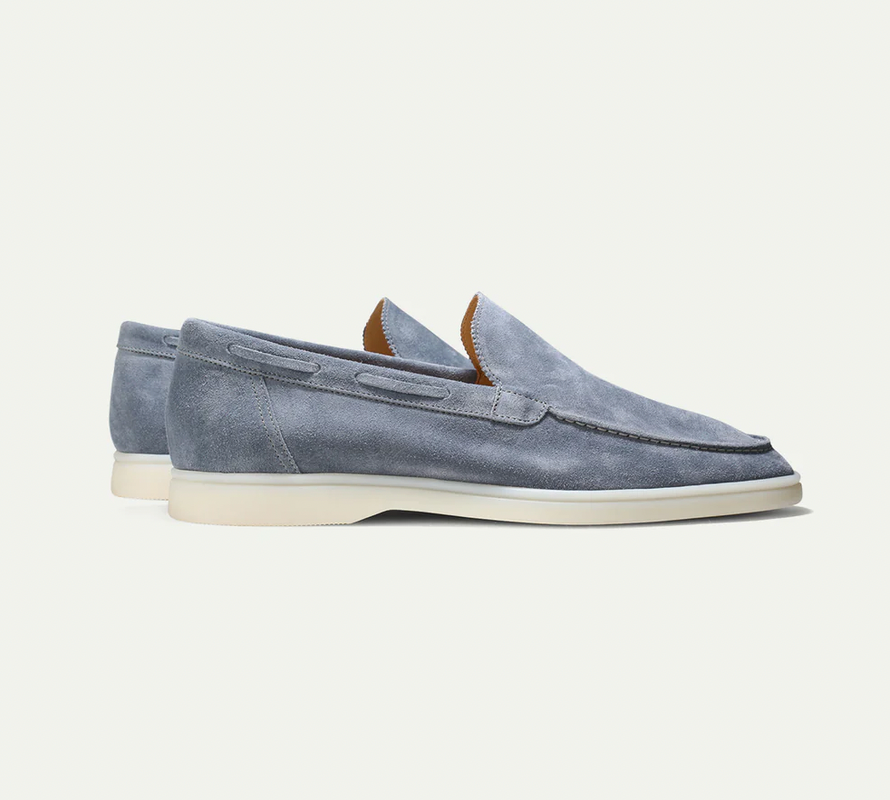 Lederen Loafer Heren Schoenen Casual Ronde Neus