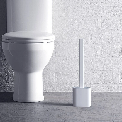 Toiletborstel met Flexibele Siliconen Kop – Hygiënisch en Modern Design voor Eenvoudige Reiniging