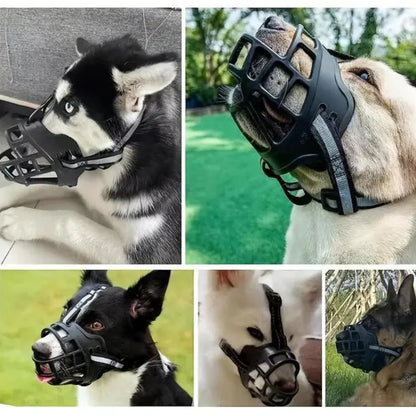 Verstelbare Hondenmuilkorf van Ademend Mesh met Veilige Pasvorm voor Honden