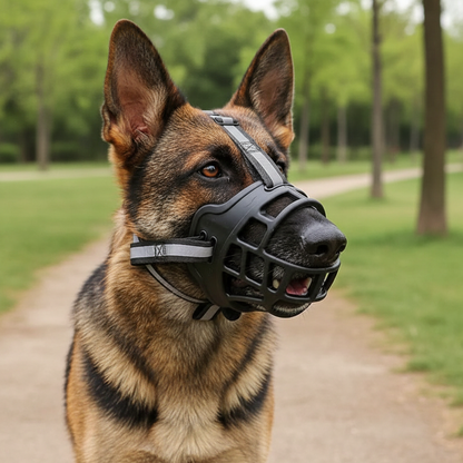 Verstelbare Hondenmuilkorf van Ademend Mesh met Veilige Pasvorm voor Honden