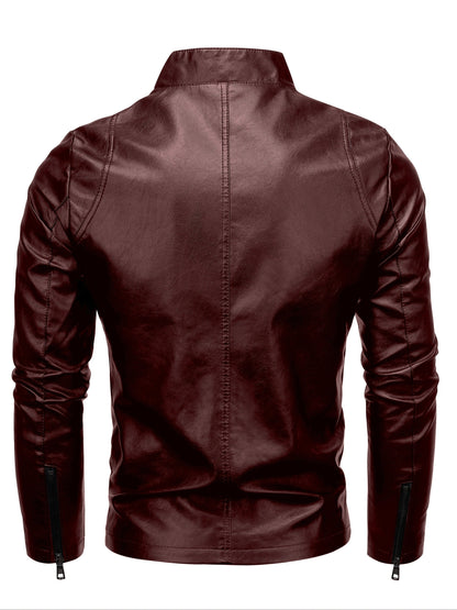 Leren Jas Stijlvol Modern Design