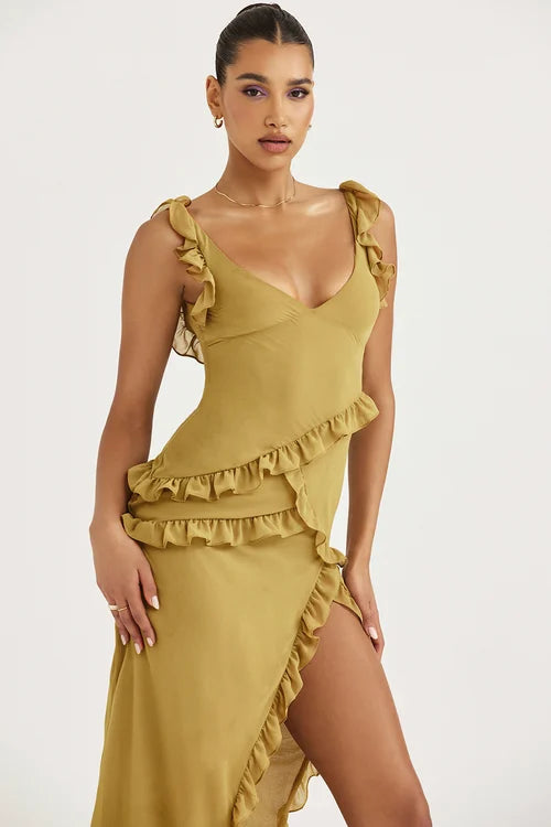 Elegante Lange Jurk voor Vrouwen Formal Design