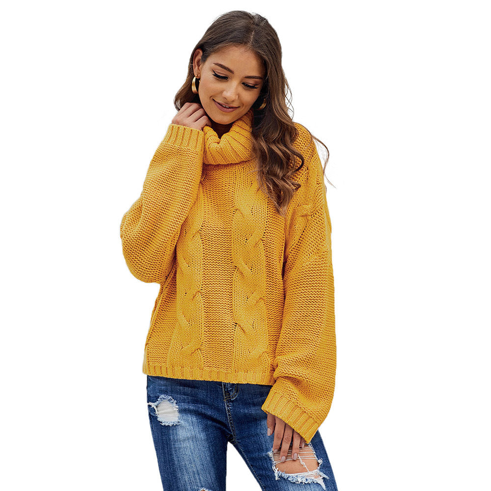 Dames Trui Kabelpatroon Stijlvol Elegante Look