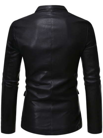 Leren Jas Trendy Design Italiaans Model