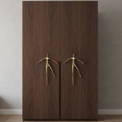 Minimalistische Kastgreep - Messing Zilver Roze - Scandinavisch Design Meubels