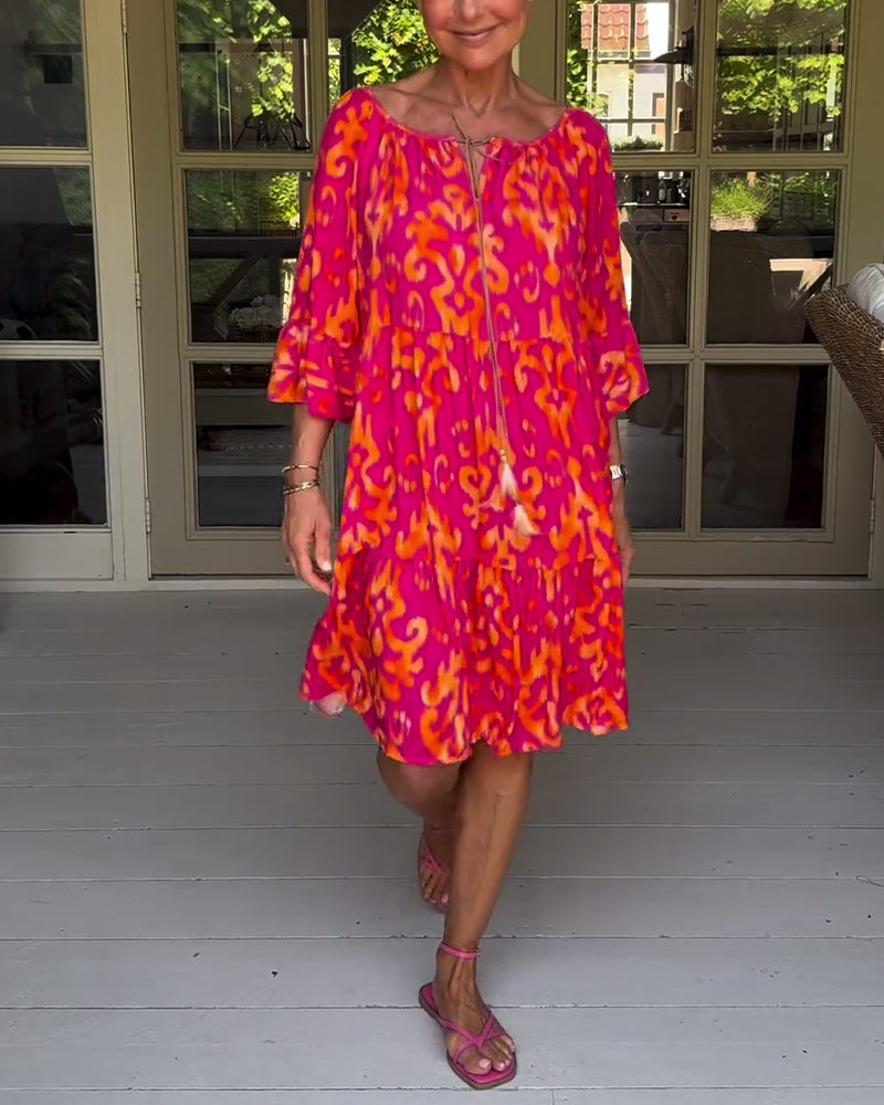 Modeme Jurk met Leuke Print