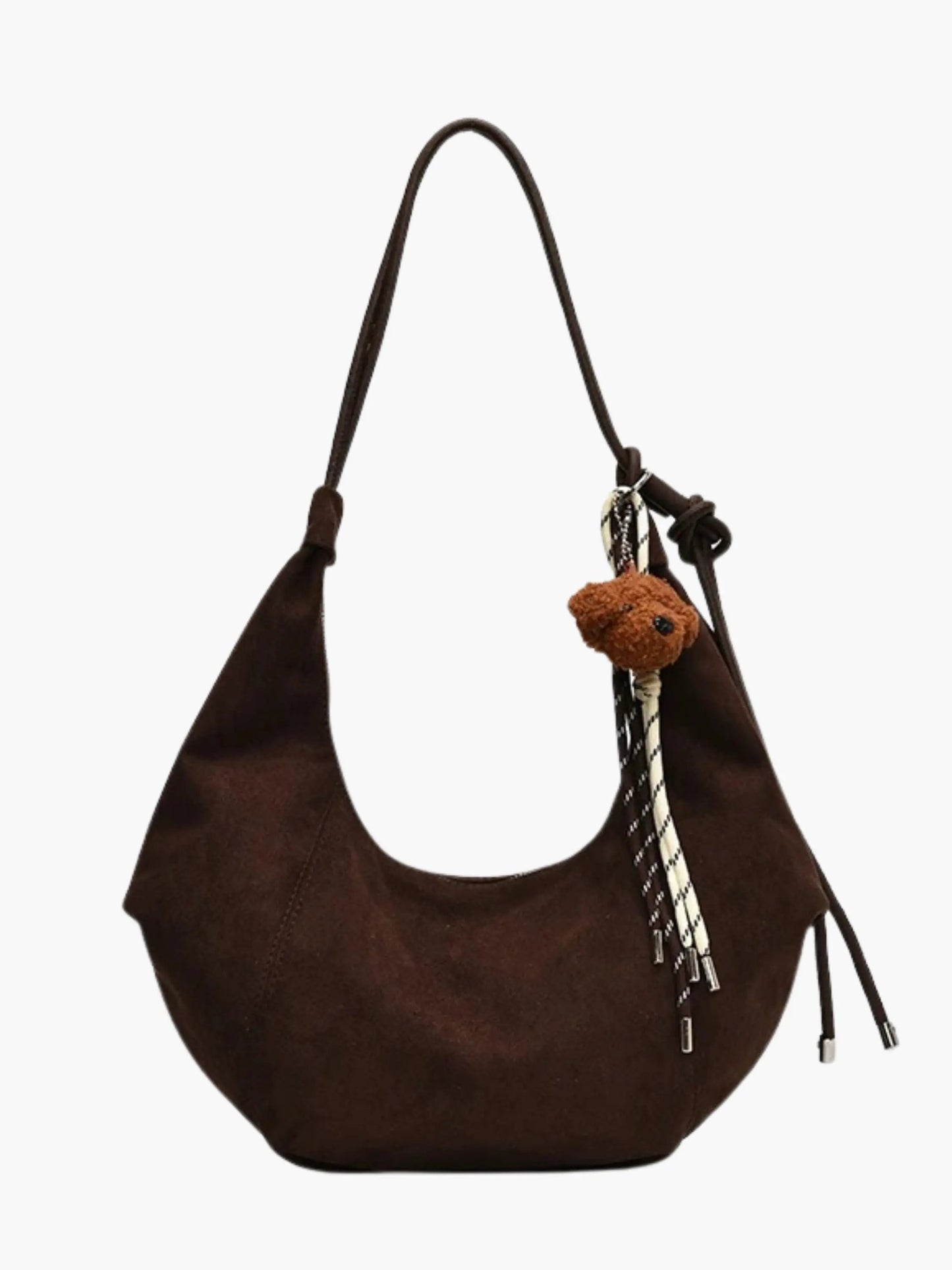 Suède Schouder tas Boho Stijl met Leuke Details - StudioMarella