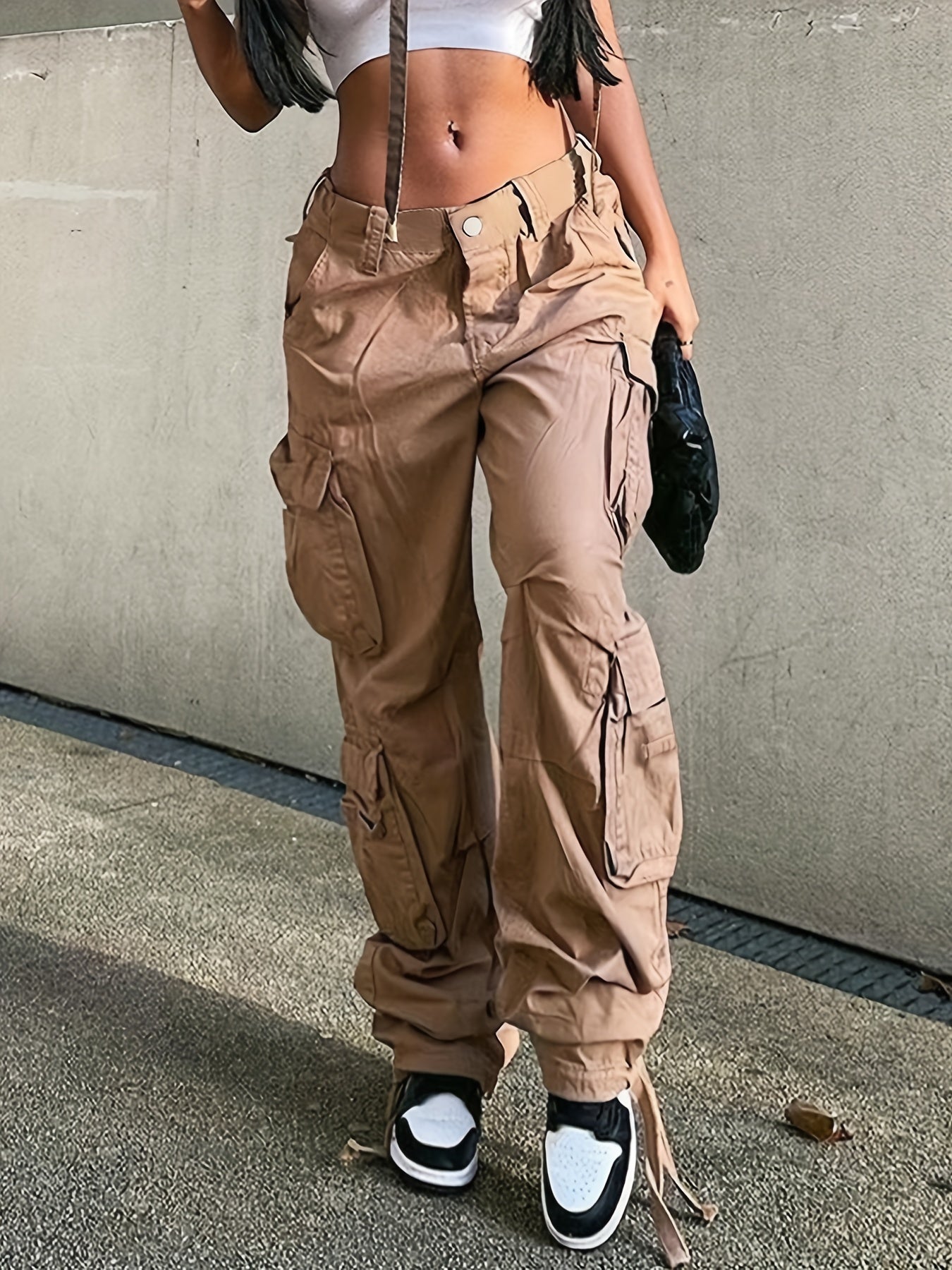Jeans Cargo Azura Comfortabele Fit voor Dagelijks Gebruik