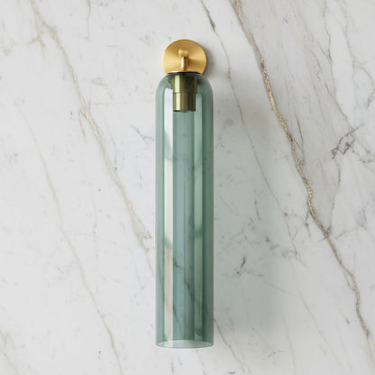 Glazen Wandlamp met Gouden of Zwarte Armatuur – Moderne Verlichtingstoevoeging