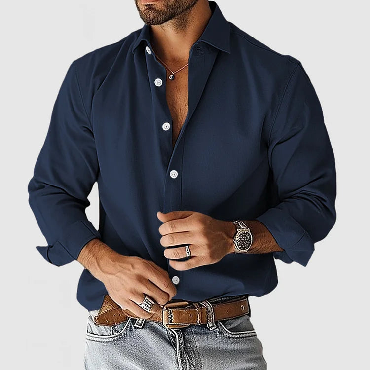Heren Overhemd Slim Fit Modieus en Stijlvol