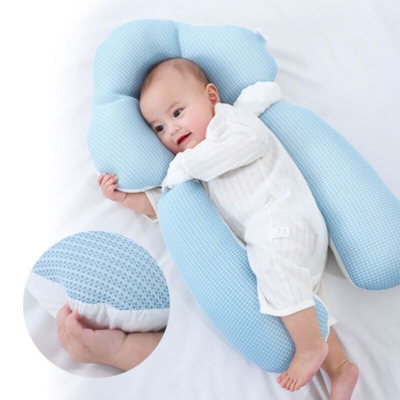 Ergonomisch Babyslaapkussen met Verstelbare Steun – Bevordering van Rust en Veiligheid voor je Baby
