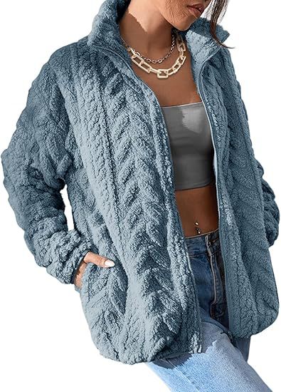 Dames Fleece Vest Kabelbrei Warm en Stijlvol