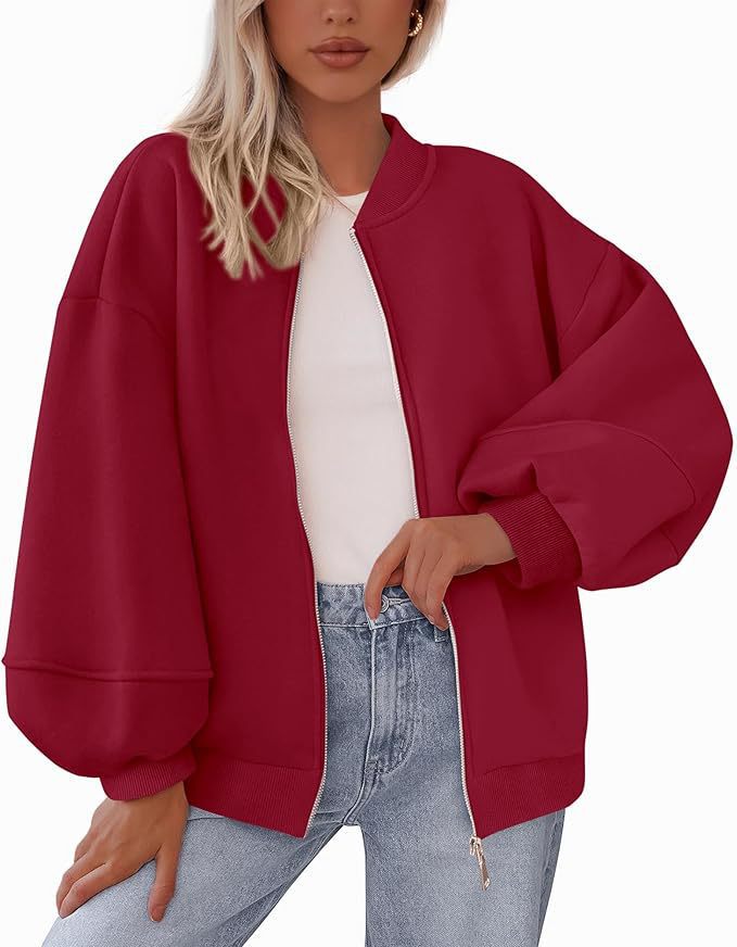 Dames Bomberjack Oversized Sportieve Ritsjas