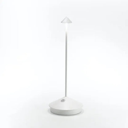 Tafellamp Draadloos Dimbaar LED Oplaadbaar USB Binnen Buiten Aluminium Wit Goud Zwart Grijs