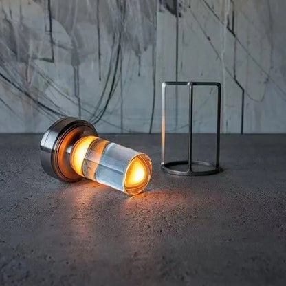 Draagbare Kristallen Tafellamp op Batterijen Dimbaar LED Goud Zilver Zwart Sfeerlamp Draadloos