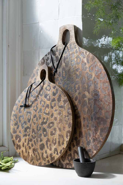 Houten Serveerplank Sapelehout Rond en Vierkant Scandinavisch Design voor Keuken en Tafel