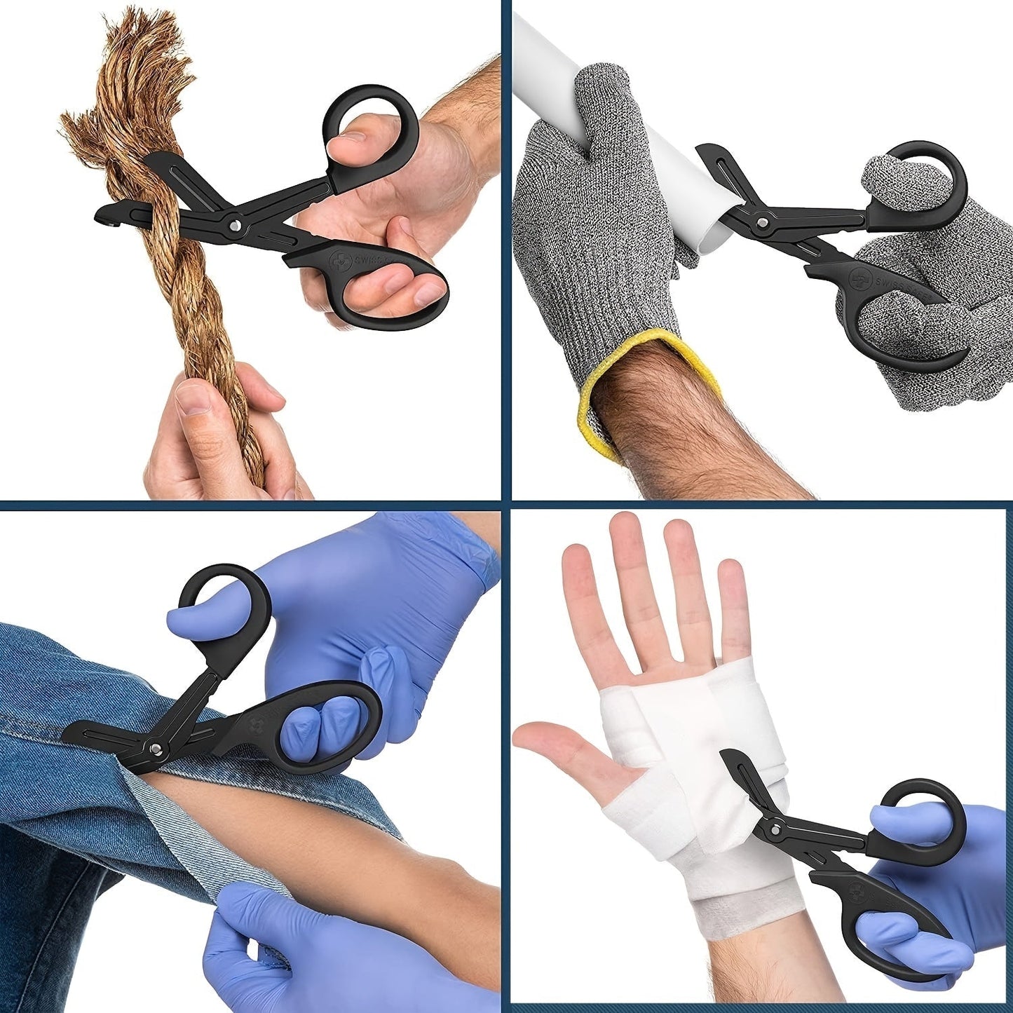 EHBO Kit Compleet Tourniquet Kunststof Textiel Zwart Outdoor Reizen Survival Verbanddoos Eerste Hulp Set Compact