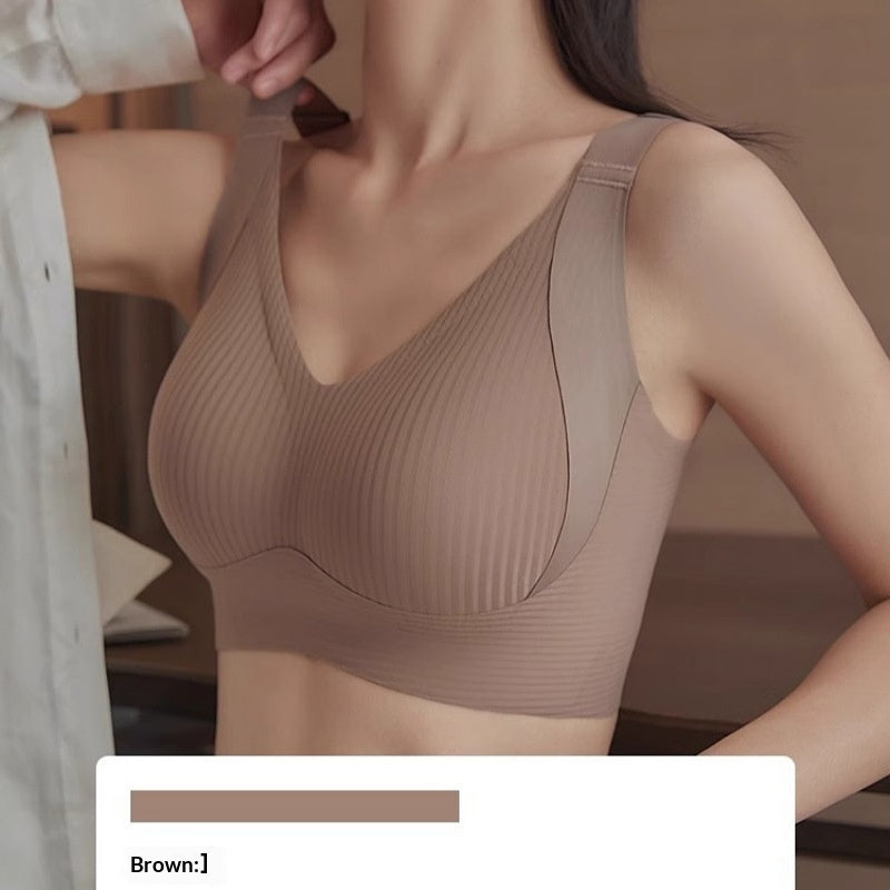 Naadloze Beugelloze Bralette voor Dames – Comfortabele Ondersteuning Zonder Beugel