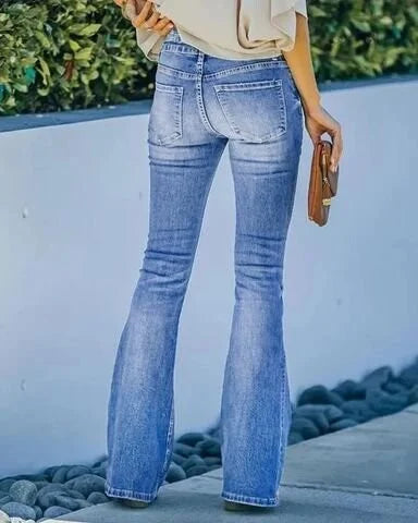 Dames Jeans Comfortabele Stretch Broek
