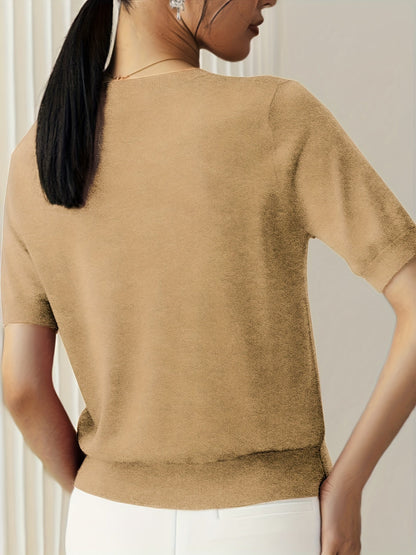 Dames T-Shirt Comfortabele Stijlvolle Top
