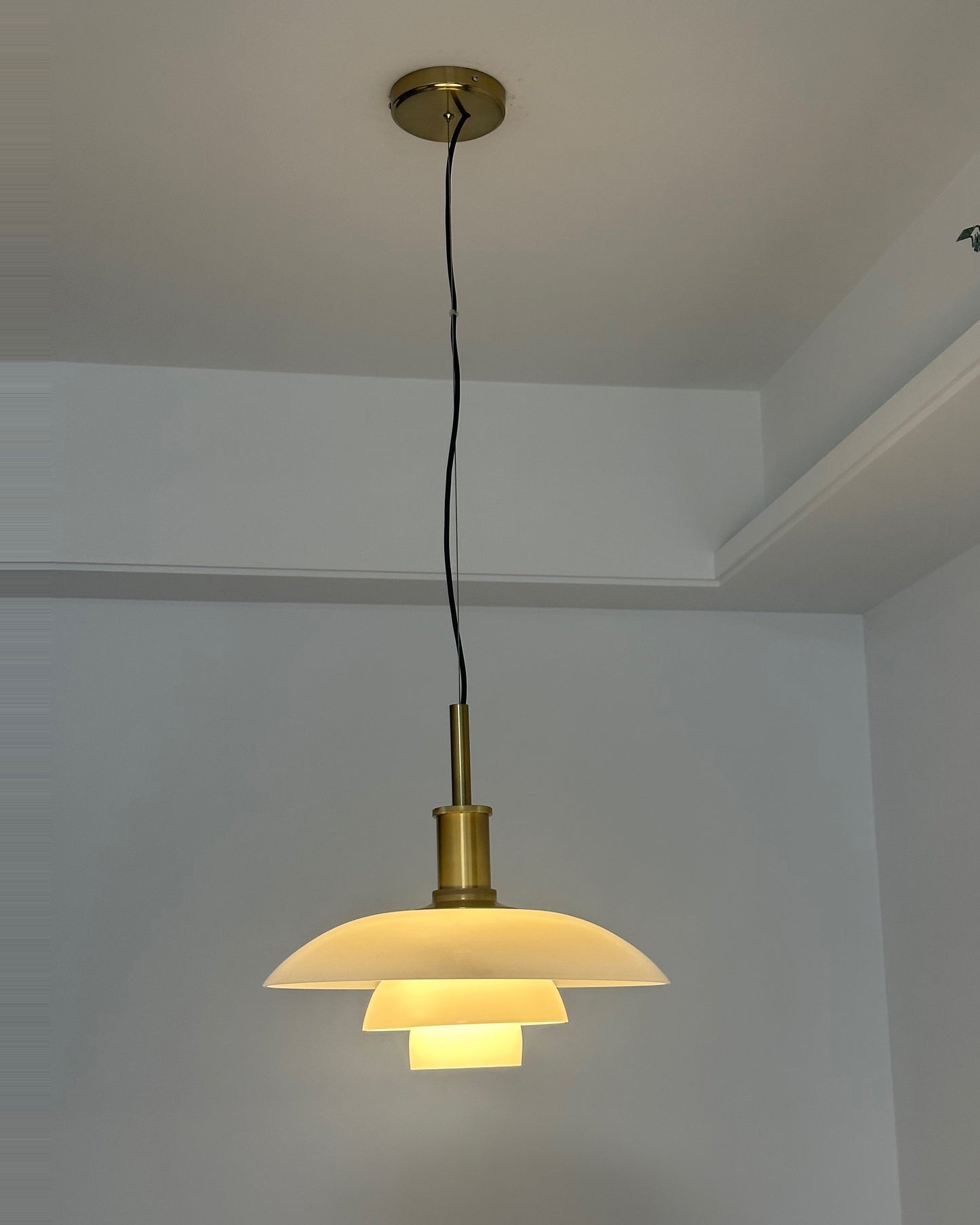 Hanglamp Glas Rond Scandinavisch Wit LED Woonkamer Eetkamer Slaapkamer Modern