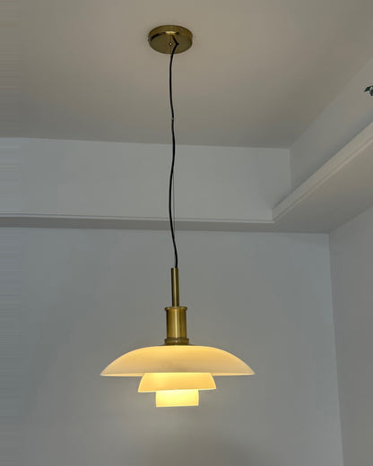 Hanglamp Glas Rond Scandinavisch Wit LED Woonkamer Eetkamer Slaapkamer Modern