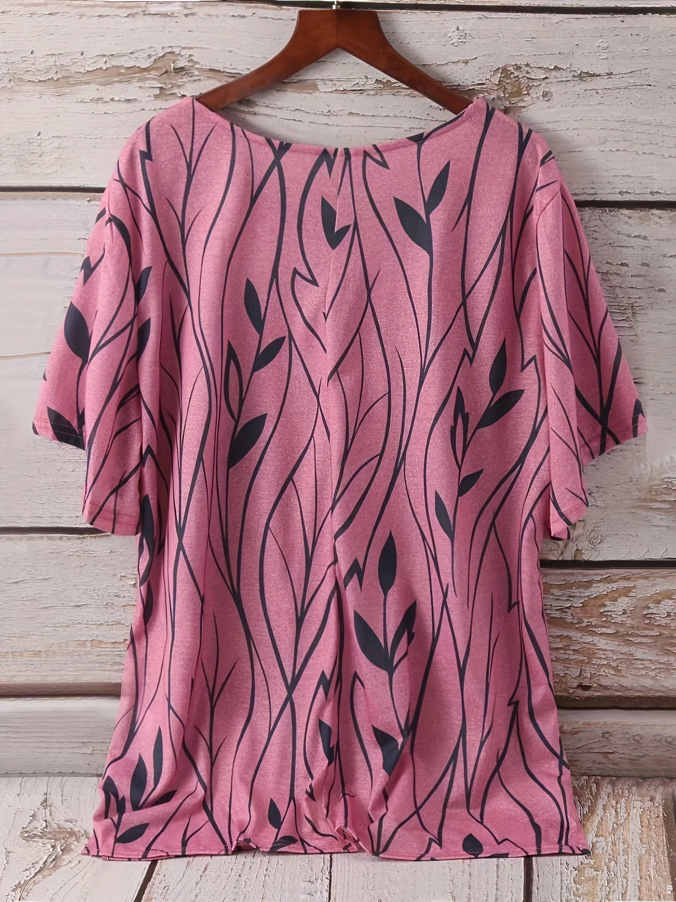 Zomer Shirt Bloeipatronen Floris Stijl