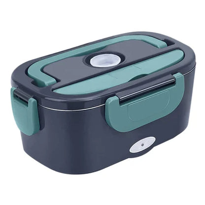 Elektrische Lunchbox met Verwarming 1.5L – Warm Eten Onderweg Auto & Thuis