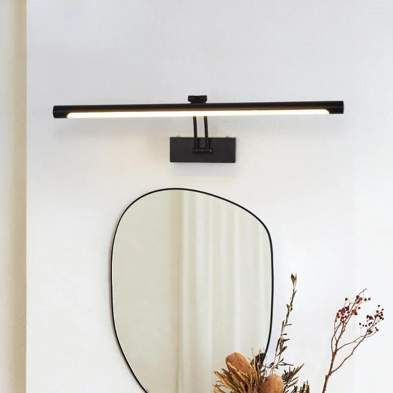Wandlamp met Touch-bediening — Metalen LED Lamp voor Woonkamer Slaapkamer — Dimbaar Nachtlampje met Afstandsbediening Modern Design Zwart Goud 20cm Wandverlichting