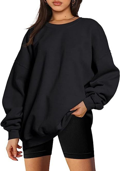 Dames Trui Oversized Ronde Hals Zacht en Comfortabel