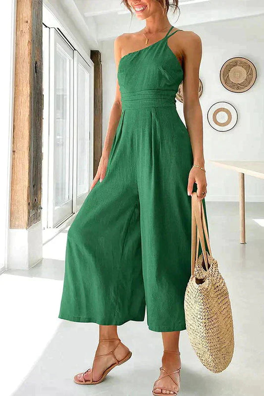 Jumpsuit Zwart Jurk voor Vrouw Elegante Stijl - StudioMarella
